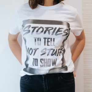 Tricou Stories to tell not staff to show