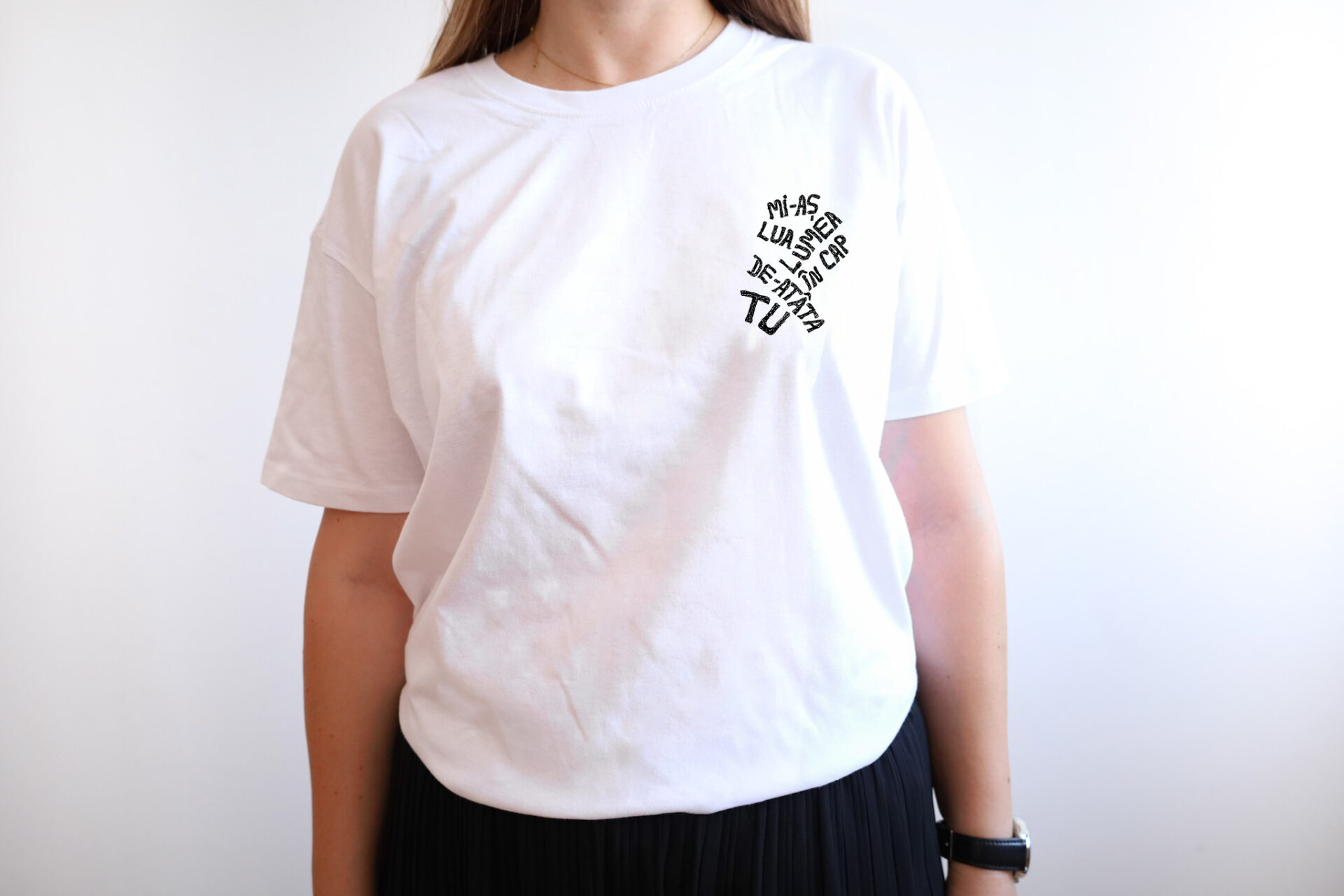 Tricou ”Mi-aș lua lumea în cap de atâta tu”