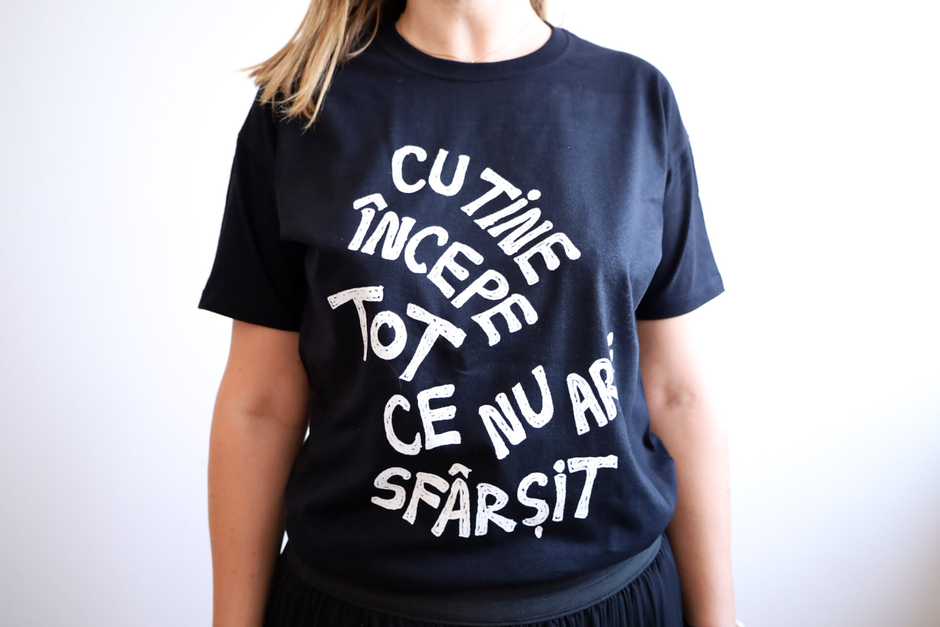Tricou ”Cu tine începe tot ce nu are sfârșit”